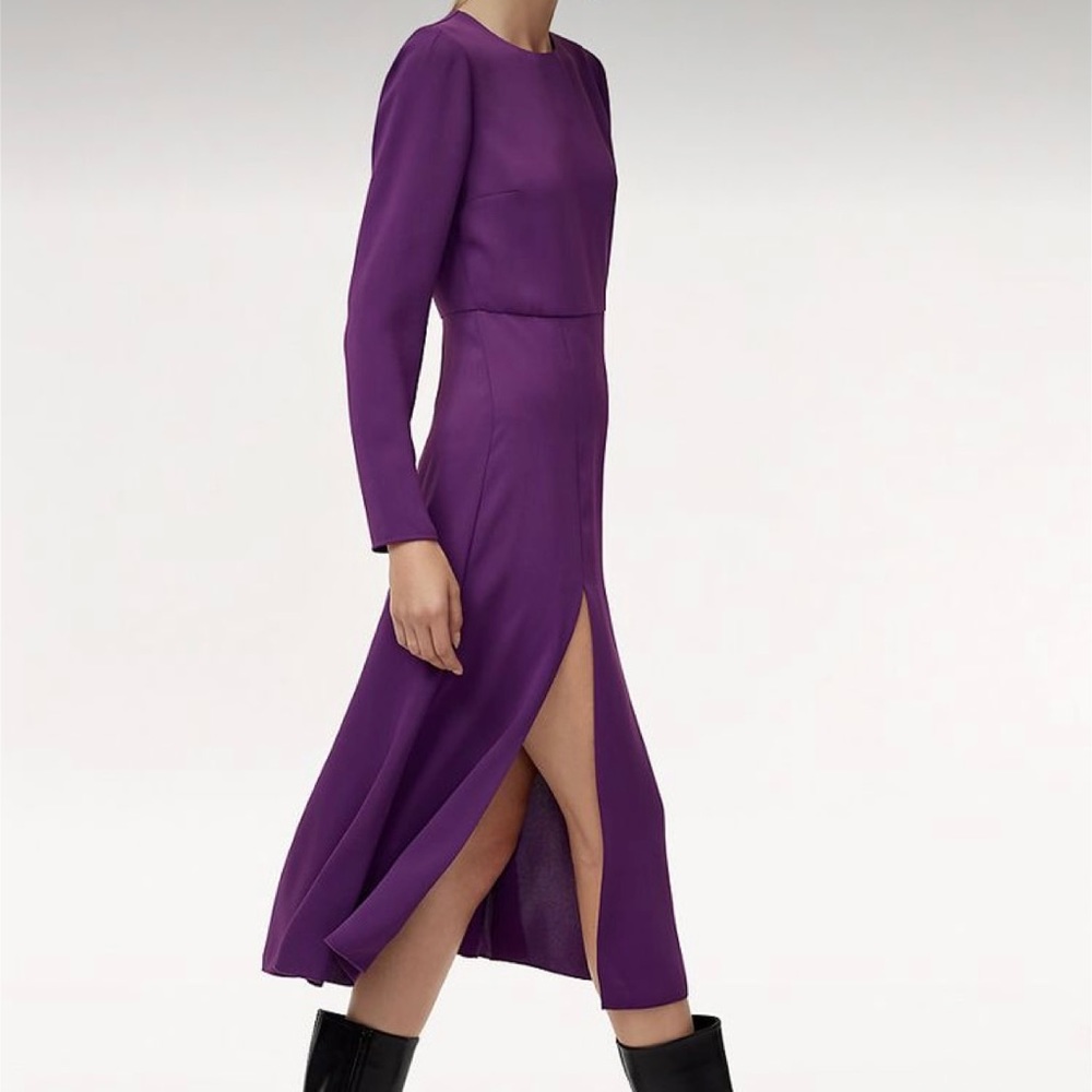 Aritzia Babaton maxwell dress purple size 2